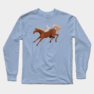 Rodeo - Cat & Horse Long Sleeve T-Shirt